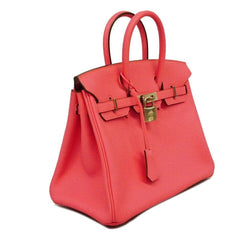 HermÃ¨s Birkin 25 Rose Azalea Swift PHW Handbag