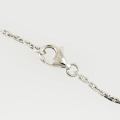 Cartier Diamond Love Disc / Circle Pendant Necklace
