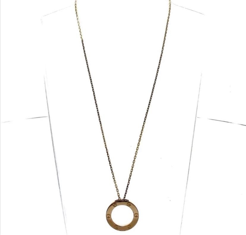 Cartier 18Kt Yellow Gold Love Necklace