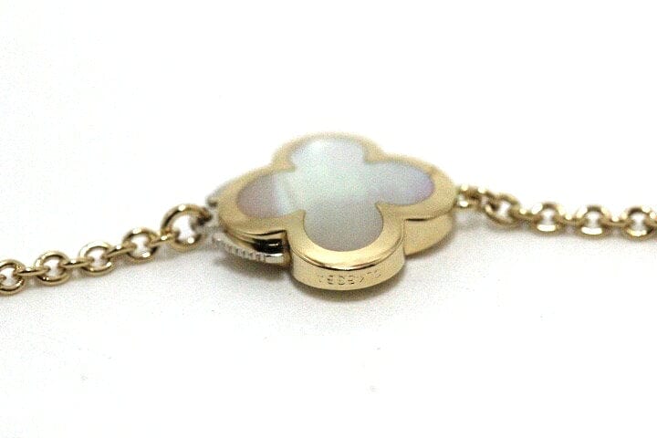 Van Cleef & Arpels Pure Alhambra 18K Mother of Pearl 9 motifs Necklace