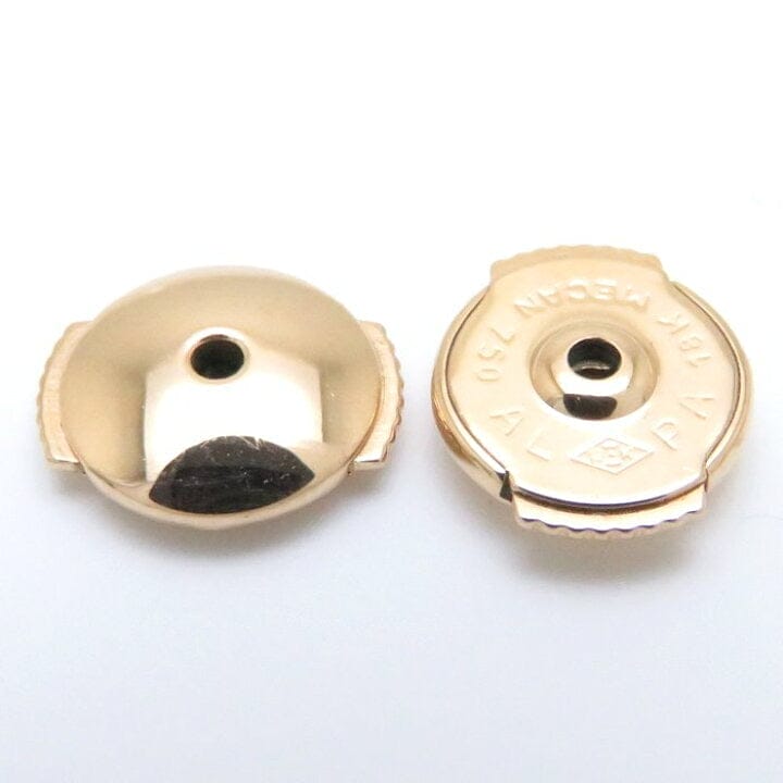 Cartier Double C de Cartier Logo Diamond Rose Gold Dangle Earrings