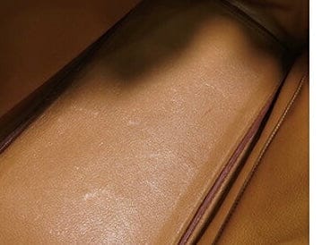 HermÃ¨s Birkin 32 Golden Brown Togo Leather Bag