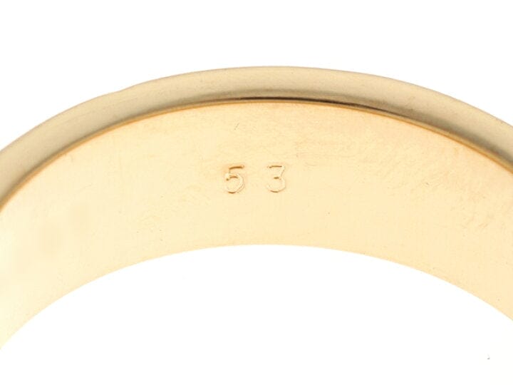 Cartier 18Kt Yellow Gold Love Ring Size 53