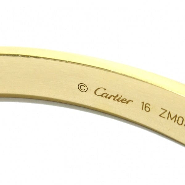 Cartier 18KT Yellow Gold Love Bracelet Size 16