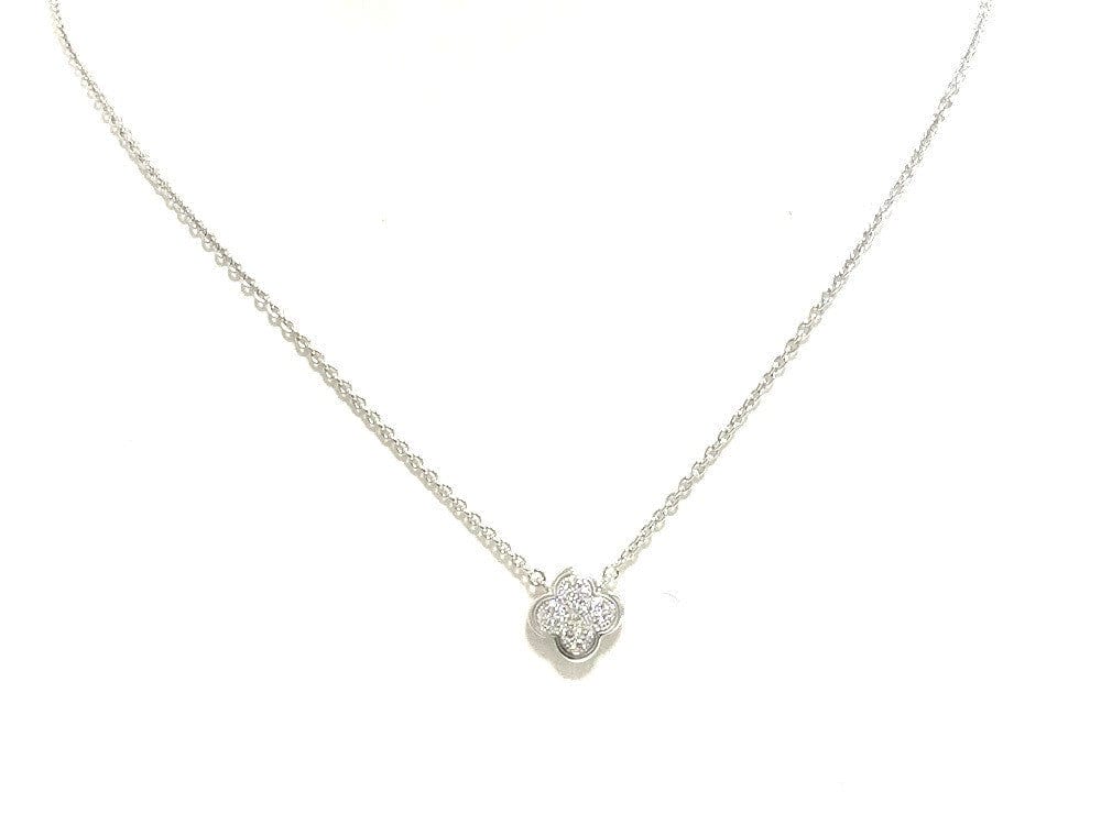 Van Cleef & Arpels Diamond Pure Alhambra Gold Necklace