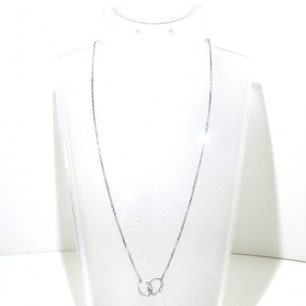 Cartier Diamond Baby 18KT White Gold Love Necklace