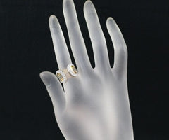 Cartier 2C de Diamond 18KT Gold Trinity Ring #54/ 6.5