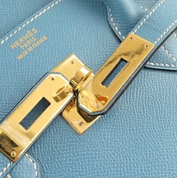 HermÃ¨s Birkin Bleu Jean Togo Leather w/ GHW