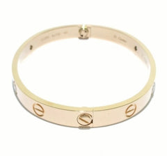 Cartier 4 Diamond 18KT Rose Gold Love Bracelet