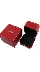 Auth Cartier .40 Diamond Wedding / Engagement Ring US 5