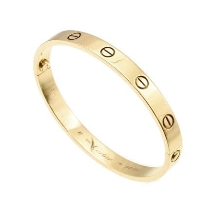 Cartier Love Bracelet 18KT Yellow Gold #17 Screw Motif