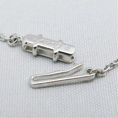 Cartier 2C de Cartier Heart Diamond 18KT White Gold Necklace