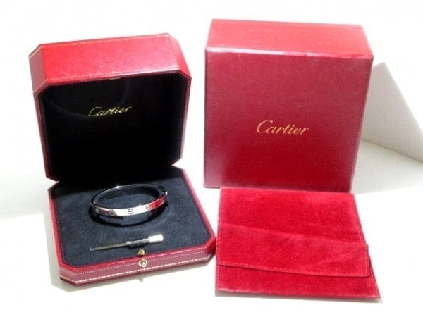 Cartier 18KT White Gold Love Bracelet #17
