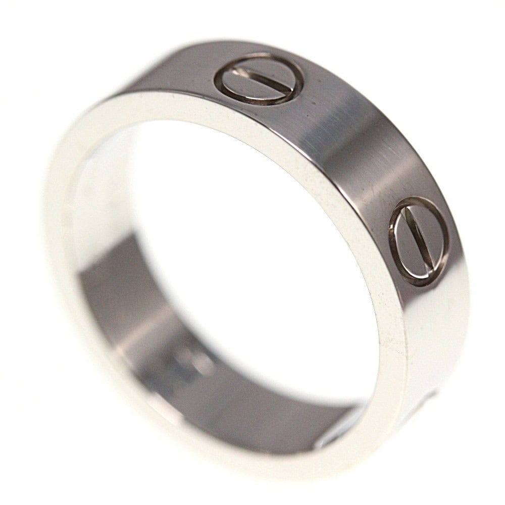 Cartier Love 18KT White Gold Ring #54 / US 6.5