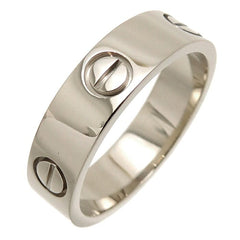 Cartier 18KT White Gold Love Ring Size 62