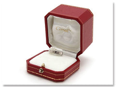 Cartier Mini Wedding Love Ring 18KT White Gold #55