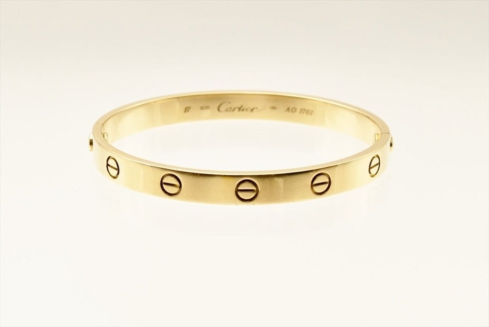 Cartier Love Bracelet 18KT Yellow Gold #17 Screw Motif
