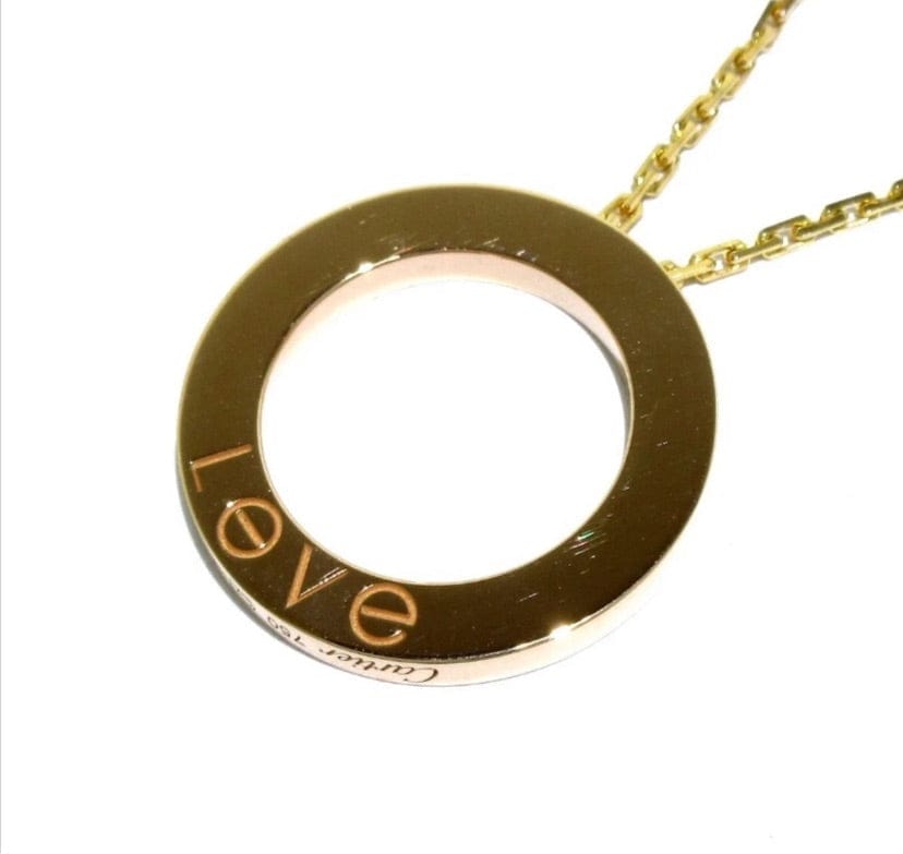 Cartier 18Kt Yellow Gold Love Necklace