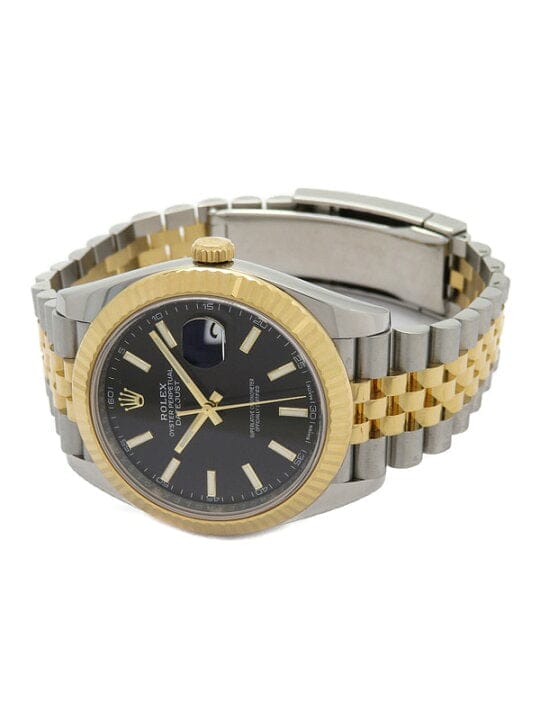 Rolex 41mm Datejust Two Tone 18KT Gold Menâ€™s Watch