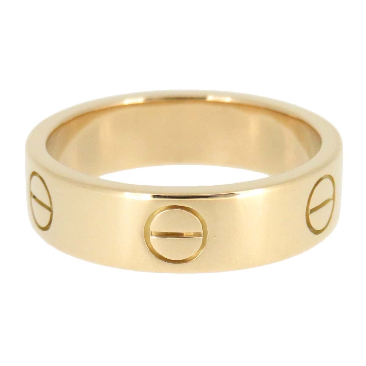 Cartier 18KT Yellow Gold Love Ring #56