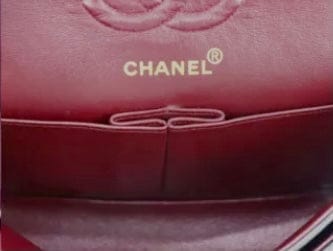 CHANEL Black Lambskin GHW Double Flap Bag