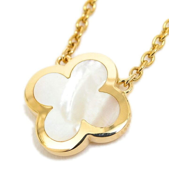 Van Cleef & Arpels Pure Alhambra Mother of Pearl Necklace
