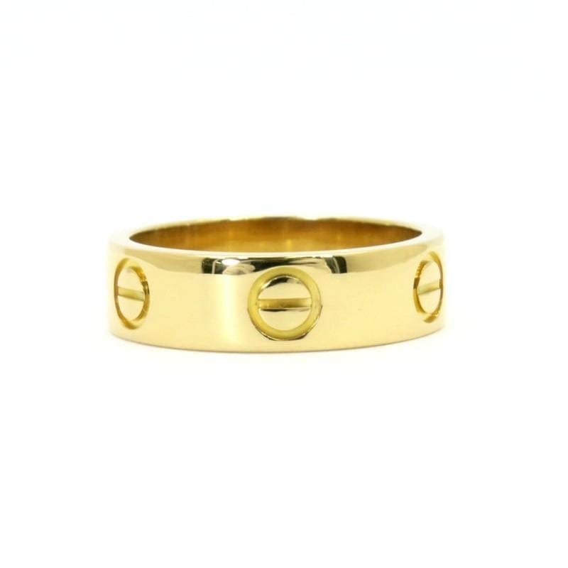 Cartier 18KT Yellow Gold Love Ring #51
