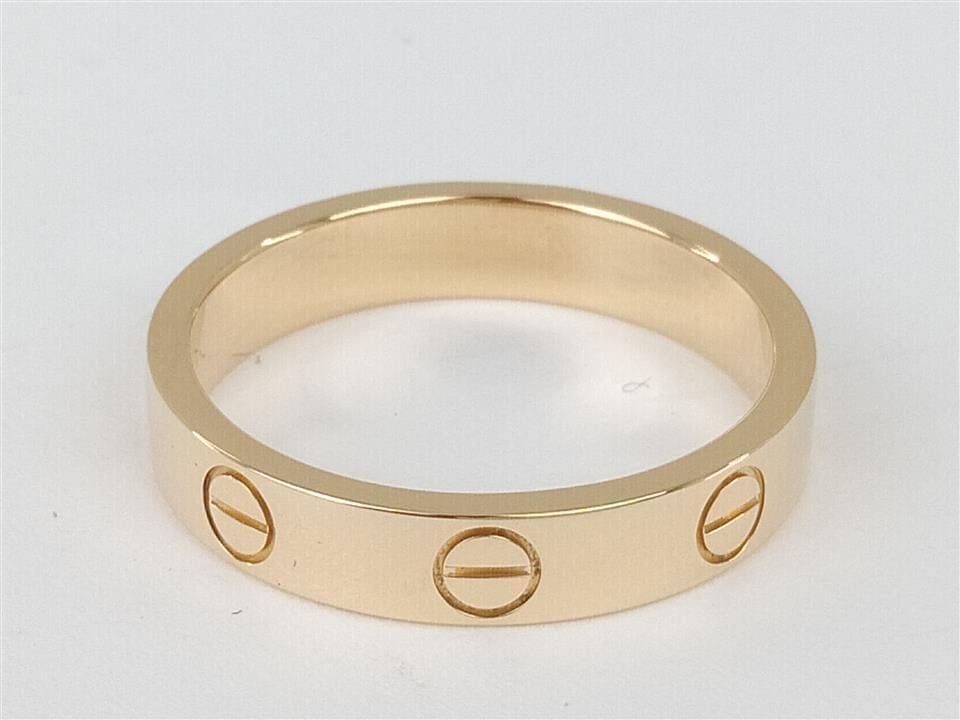 Cartier wedding / Mini Love Ring 18KT Yellow Gold #52/ 6