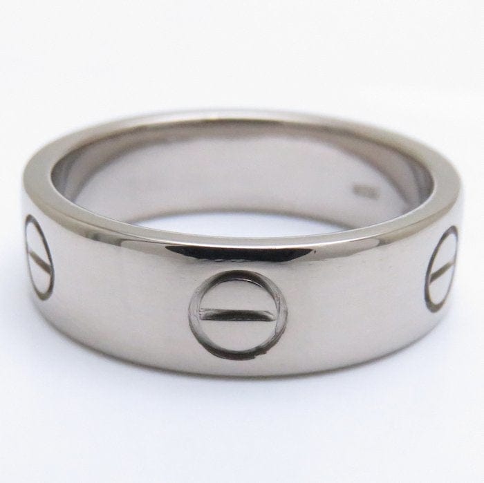 Cartier Love Ring 18KT White Gold #56/ US 7.5