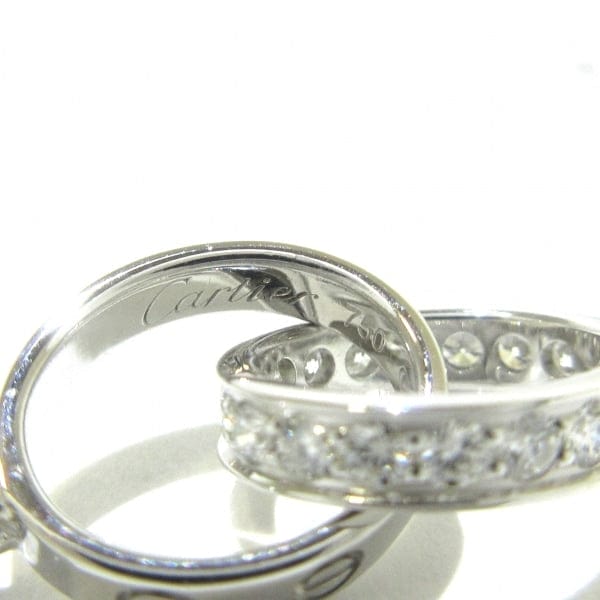 Cartier Diamond Baby 18KT White Gold Love Necklace