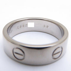 Cartier Love Ring 18KT White Gold #56/ US 7.5