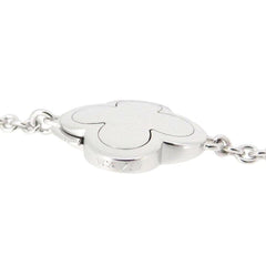 Van Cleef & Arpels (VCA) Pure Alhambra Clover 18KT White Gold 4 Motif Bracelet
