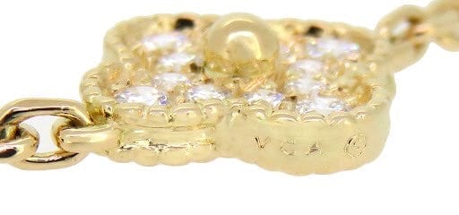 Van Cleef & Arpels Diamond Vintage Alhambra Bracelet
