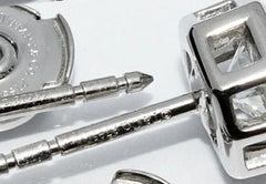 Tiffany & Co. 2.08ct Diamond Lucida G/ VVS2 Platinum Earstuds