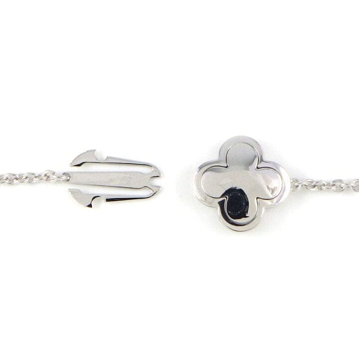 Van Cleef & Arpels Pure Alhambra 18KT White Gold 14-Motif Necklace