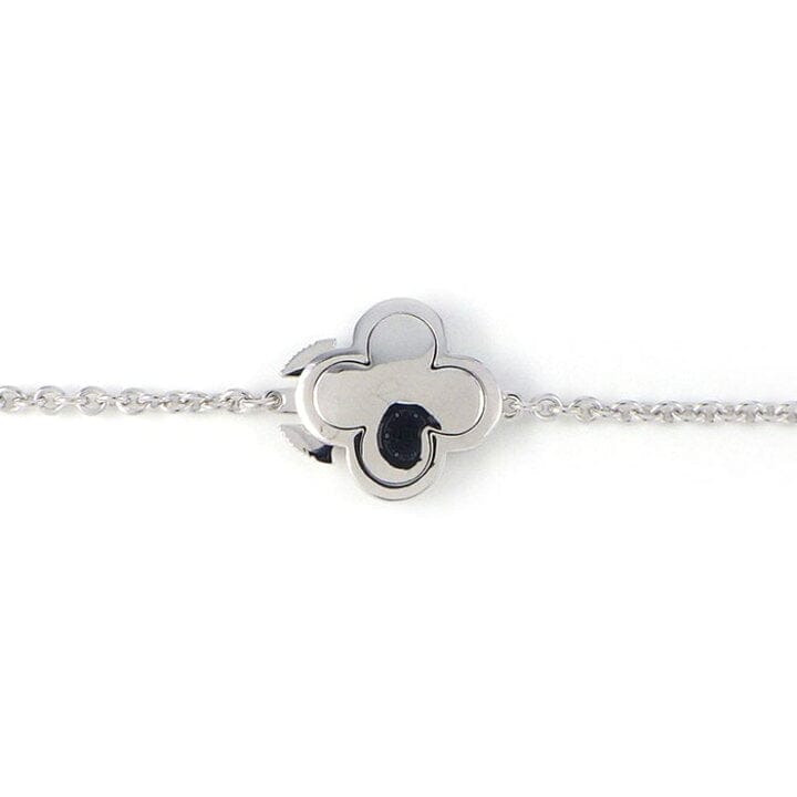 Van Cleef & Arpels Pure Alhambra 18KT White Gold 14-Motif Necklace