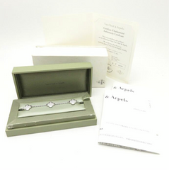 Van Cleef & Arpels Pure Alhambra Diamond Paved 18KT Gold Bracelet