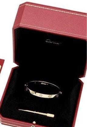 Cartier 18KT Yellow Gold Love Bracelet Size #16