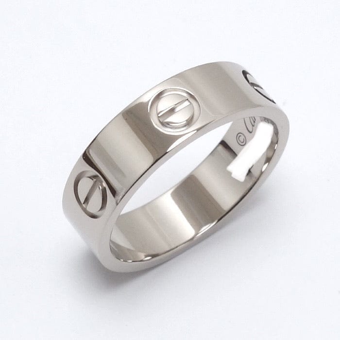 Cartier Love 18KT White Gold Ring #54 / US 6.5