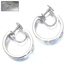 Cartier 18KT White Gold Love Earrings