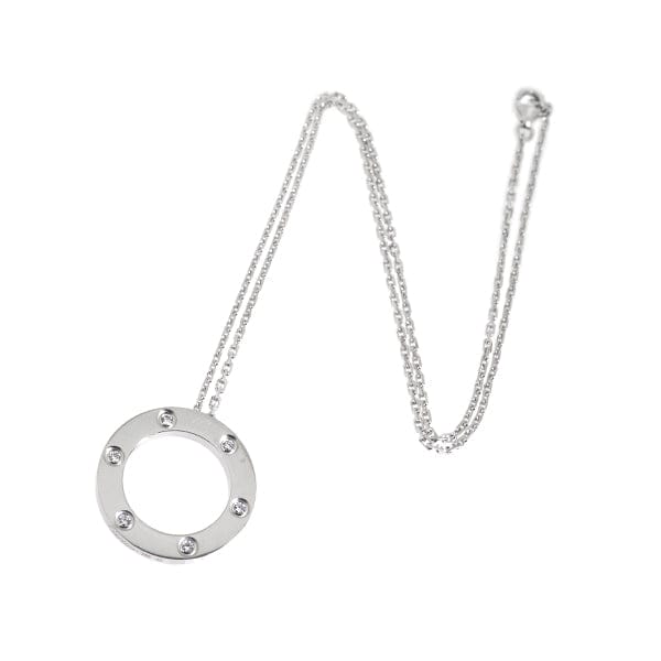 Cartier 6 Diamond 18KT Gold Necklace