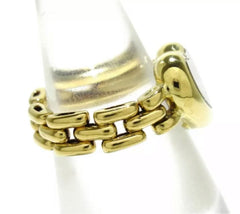 Chopard Happy Diamond 18KT Yellow Gold Ring Size 5