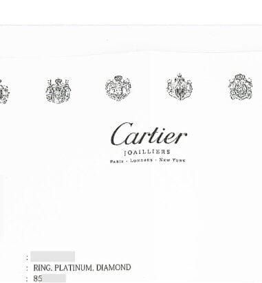 Cartier 1.51ct Diamond GIA 1895 Solitaire Engagement Wedding Ring Size 5