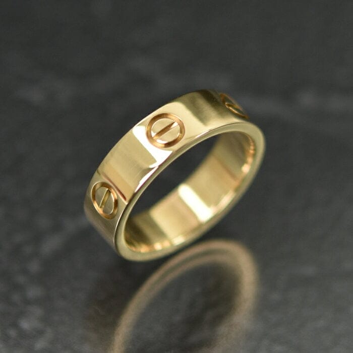 Cartier Rose Gold Love Ring #53 US 6