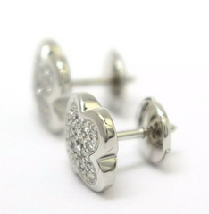 Van Cleef & Arpels Pure Diamond Alhambra Pierces Earrings