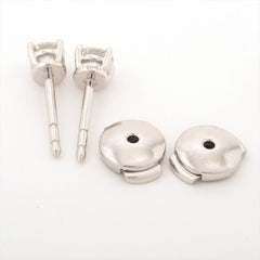 Tiffany & Co. 0.56cts Diamond Solitaire Platinum Ear Studs