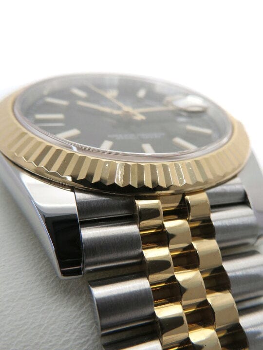 Rolex 41mm Datejust Two Tone 18KT Gold Menâ€™s Watch