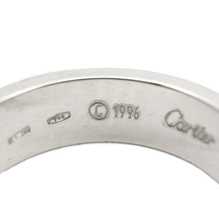 Cartier Love Ring 18KT White Gold #54/ US 6.5