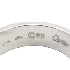 Cartier Love Ring 18KT White Gold #54/ US 6.5