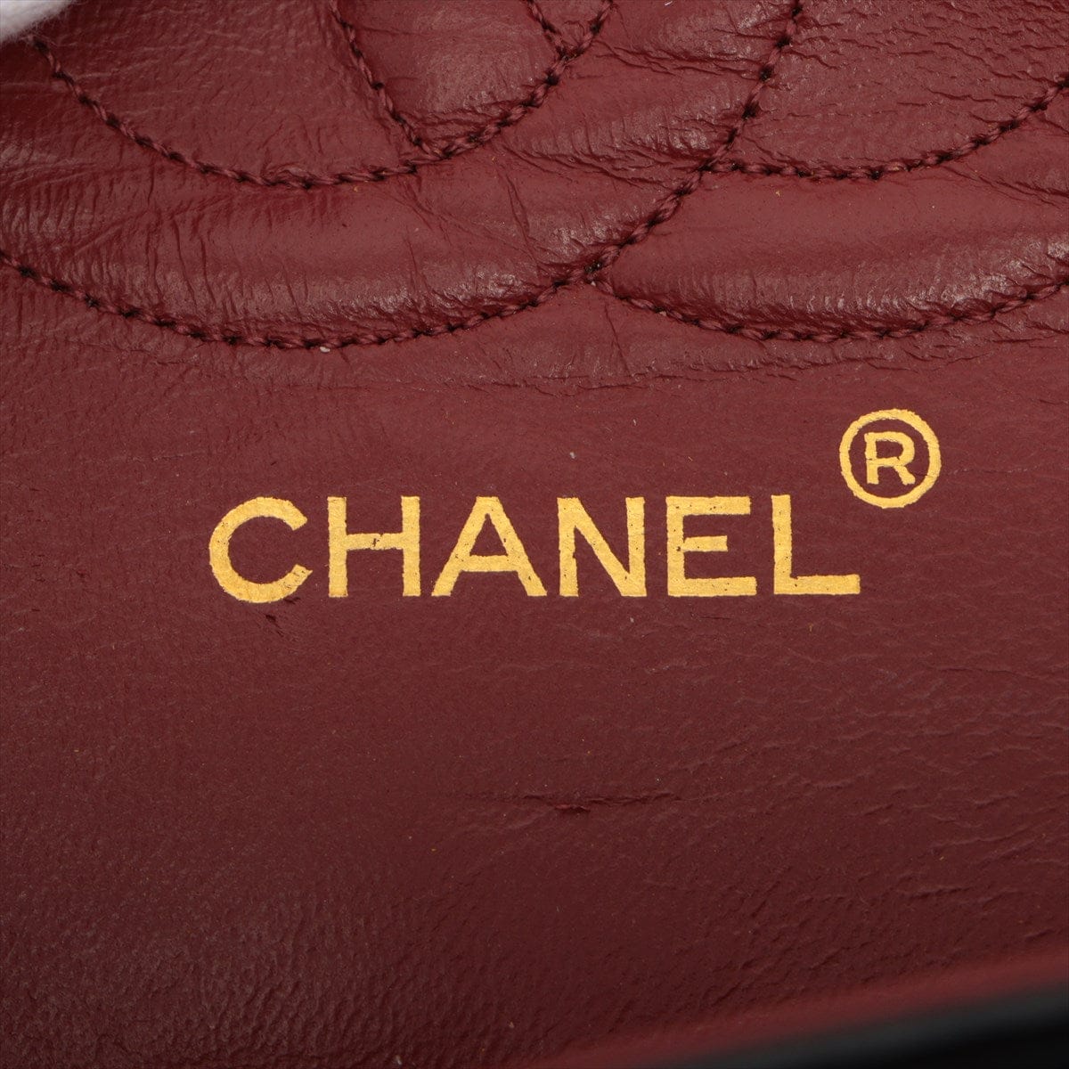 CHANEL Black Lambskin Leather 25cm Double Flap Bag w/ 24KT Gold Hardware